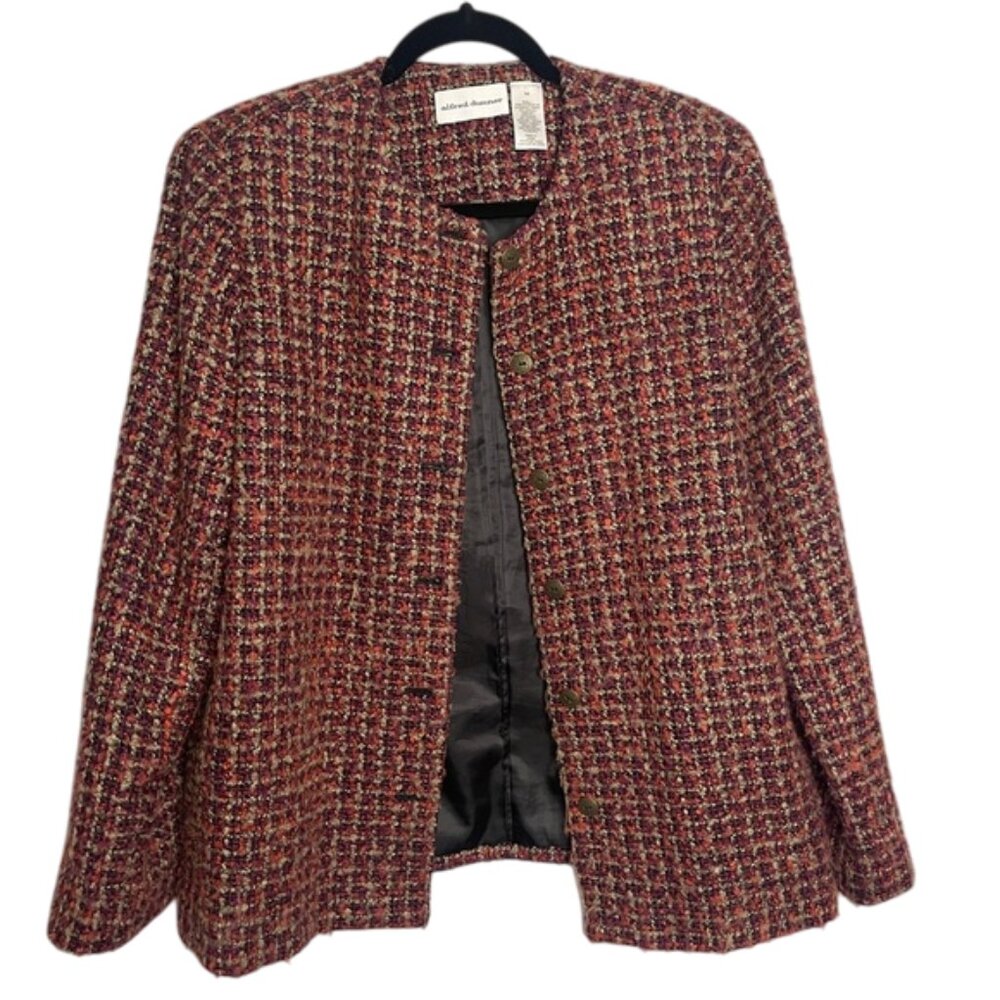 alfred dunner textured jacket